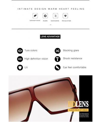 Large Frame Men and Women Retro Sunglasses Vacation Beach Decoration Party Sunglasses Gift (Color : 13, Size : 1) 1 12 $11.48...