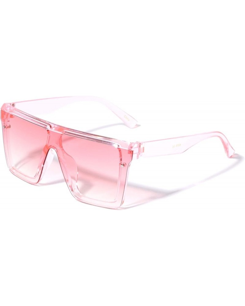 Kids Crystal Flat Top Fashion Sunglasses Pink $11.54 Square