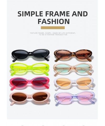 Small Frame Oval Frame Sunglasses for Men and Women, Sports Outdoor Glasses (Color : B, Size : Medium) Medium H $16.66 Sport