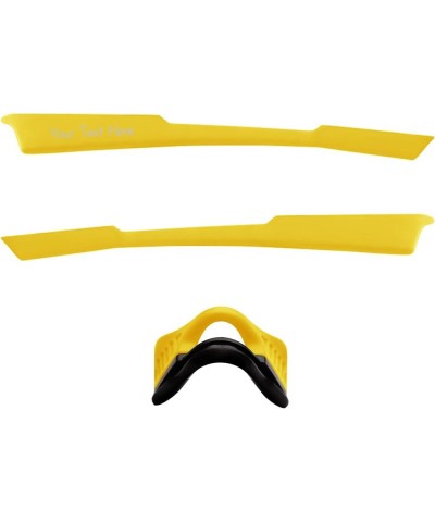 Nosepads and Earsocks Rubber Kit for Oakley M2 Frame OO9212 | M2 Frame XL OO9343 Sunglasses Custom Yellow $8.40 Designer