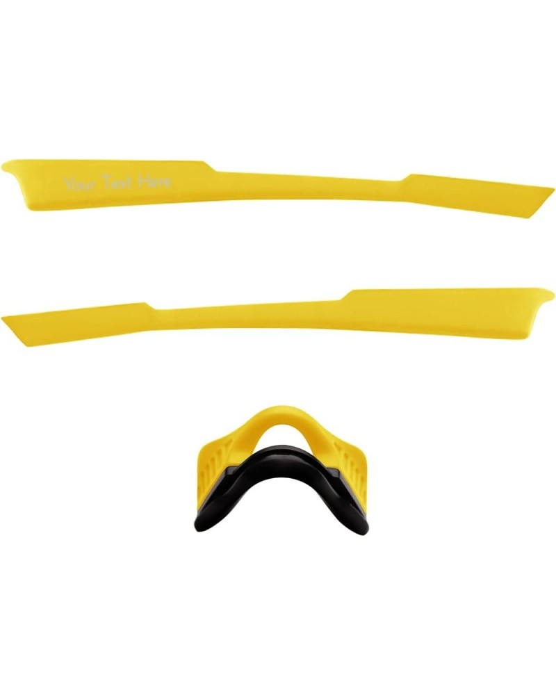 Nosepads and Earsocks Rubber Kit for Oakley M2 Frame OO9212 | M2 Frame XL OO9343 Sunglasses Custom Yellow $8.40 Designer