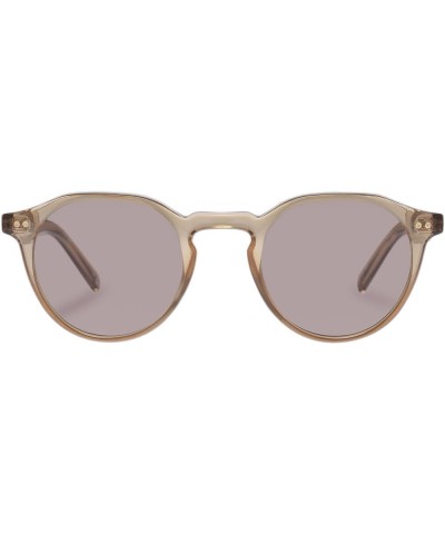 Galavant Sunglasses Beige $37.10 Round