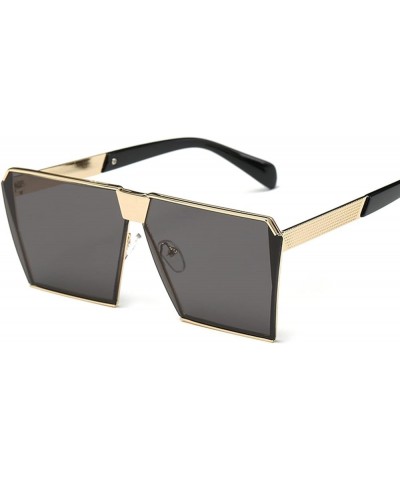 Square Large Frame Outdoor Holiday Beach Party Decorative Sunglasses (Color : E, Size : 1) 1 B $14.15 Designer