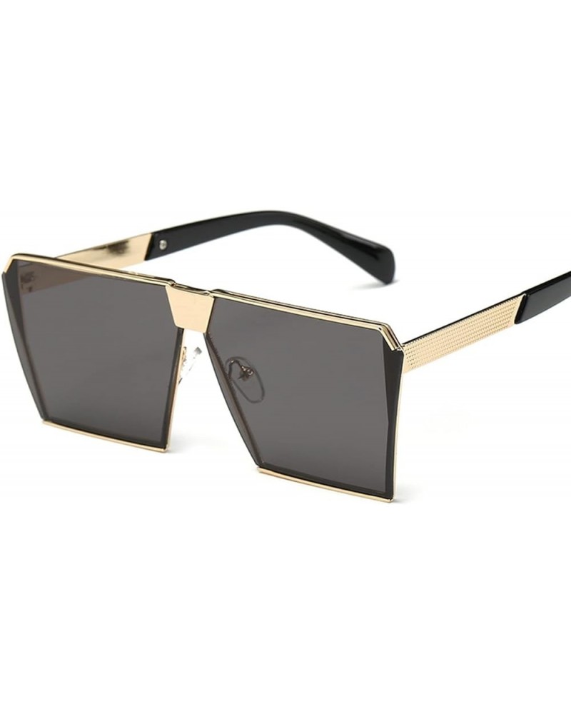 Square Large Frame Outdoor Holiday Beach Party Decorative Sunglasses (Color : E, Size : 1) 1 B $14.15 Designer