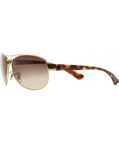 Sunglasses - RB3386 / Frame: Gold Lens: Brown Gradient (63mm) $78.89 Aviator