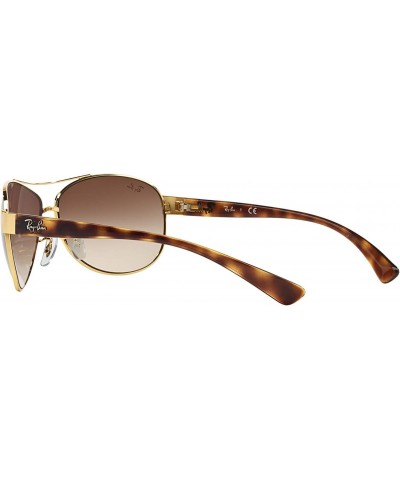 Sunglasses - RB3386 / Frame: Gold Lens: Brown Gradient (63mm) $78.89 Aviator