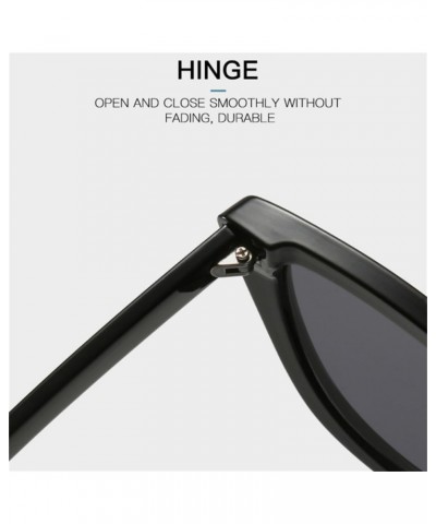 Cat Eye Sunglasses Women Rivet Plastic Frame Cateye Sun Glasses Shades Clear Red Red $21.58 Rectangular