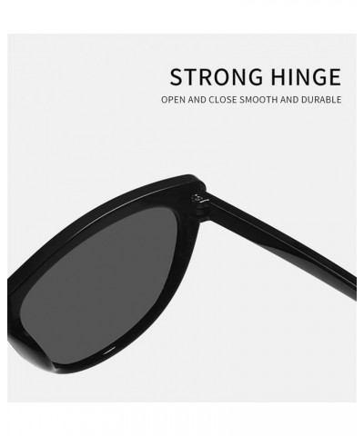 Cat Eye Personality Retro Fashion Outdoor Vacation Decorative Sunglasses (Color : D, Size : 1) 1 C $12.77 Cat Eye