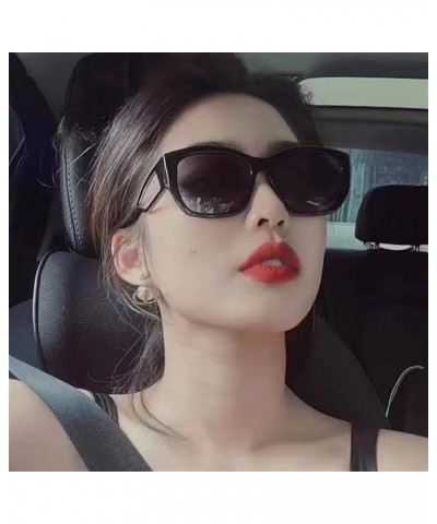 Small Frame Cat Eye Retro Fashion Women Decorative Sunglasses (Color : A, Size : 1) 1 C $13.20 Designer