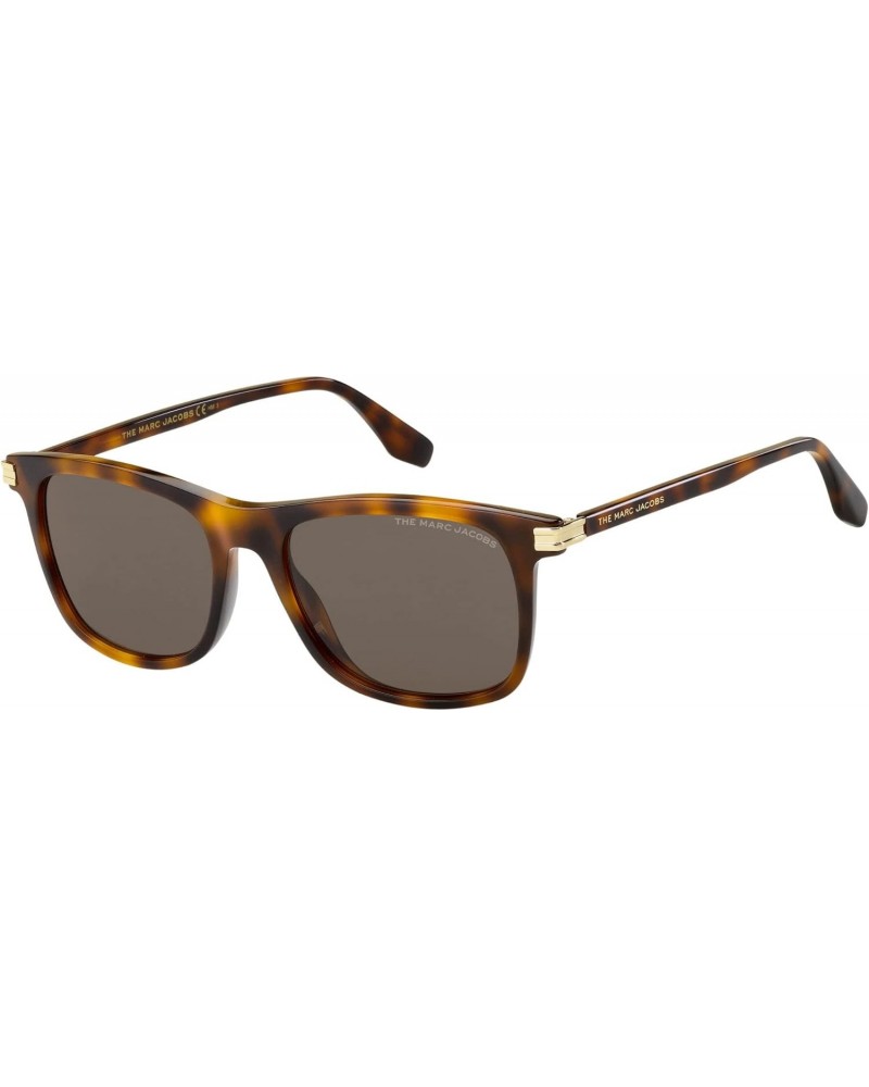 MARC 530/S 9N4 5470(MJ7) Men's Havana Brown Sunglasses $158.56 Square