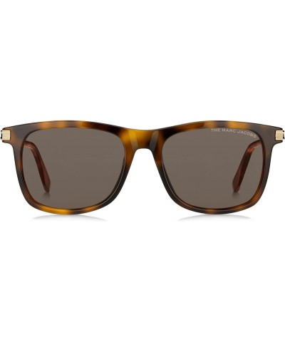 MARC 530/S 9N4 5470(MJ7) Men's Havana Brown Sunglasses $158.56 Square