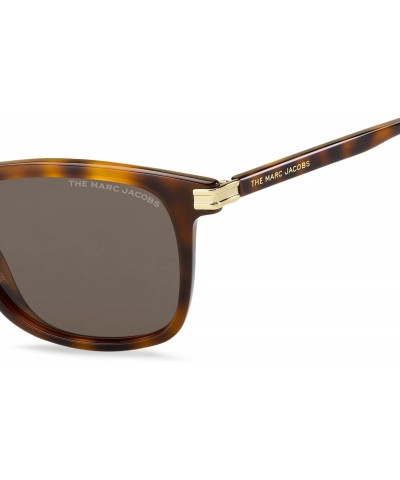 MARC 530/S 9N4 5470(MJ7) Men's Havana Brown Sunglasses $158.56 Square