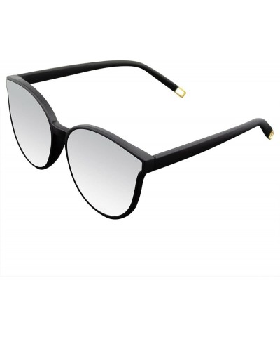 Women Cat Eye Sunglasses Retro Vintage Fashion Silver $14.96 Cat Eye