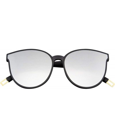 Women Cat Eye Sunglasses Retro Vintage Fashion Silver $14.96 Cat Eye