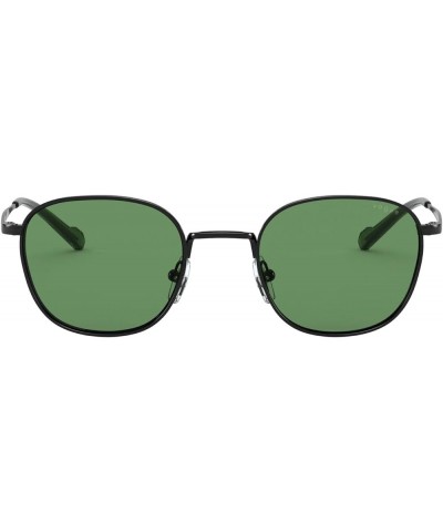 Men's Vo4173s Square Sunglasses Black/Green $12.56 Square