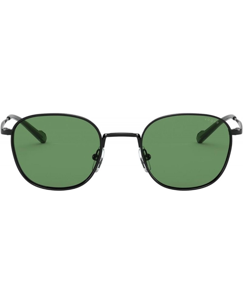 Men's Vo4173s Square Sunglasses Black/Green $12.56 Square