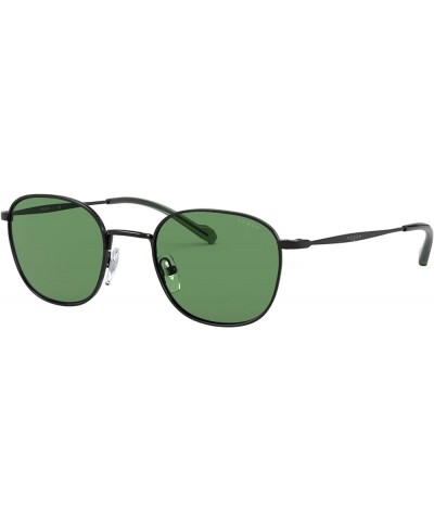 Men's Vo4173s Square Sunglasses Black/Green $12.56 Square