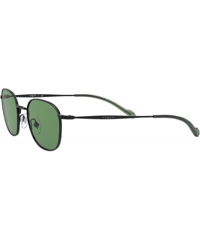 Men's Vo4173s Square Sunglasses Black/Green $12.56 Square