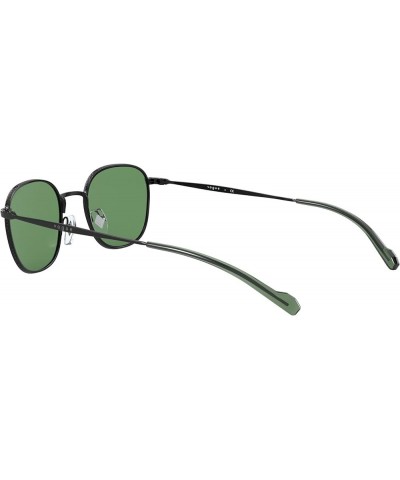 Men's Vo4173s Square Sunglasses Black/Green $12.56 Square