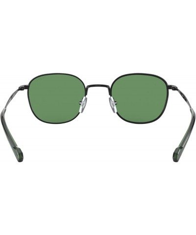 Men's Vo4173s Square Sunglasses Black/Green $12.56 Square