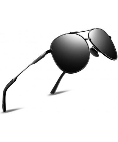 Polarized Womens Aviator Sunglasses Men Glasses for Fishing Sun Glasses Dark Black $8.69 Aviator