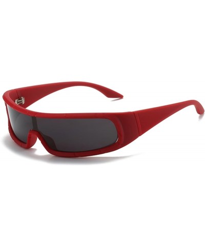 Sports Cycling Outdoor Fashion Sunglasses UV400 for Men and Women (Color : F, Size : 1) 1 E $12.99 Sport