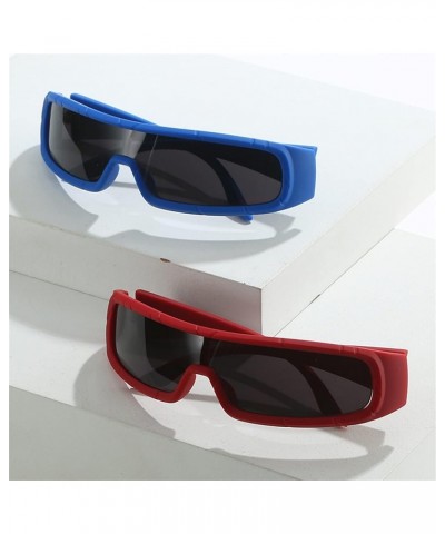 Sports Cycling Outdoor Fashion Sunglasses UV400 for Men and Women (Color : F, Size : 1) 1 E $12.99 Sport