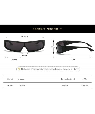 Sports Cycling Outdoor Fashion Sunglasses UV400 for Men and Women (Color : F, Size : 1) 1 E $12.99 Sport