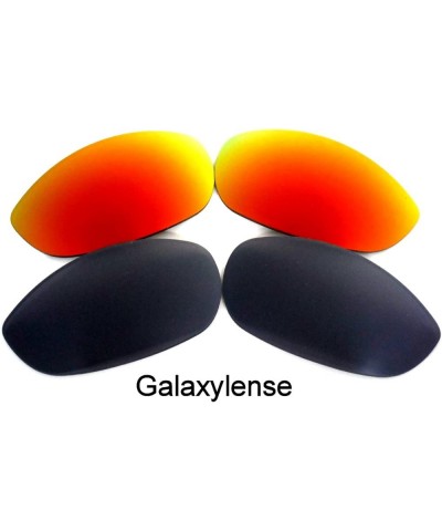 Replacement Lenses for Oakley Monster Dog Black&Green Color 2 Pairs,FREE S&H. Black&fire Red $9.99 Designer