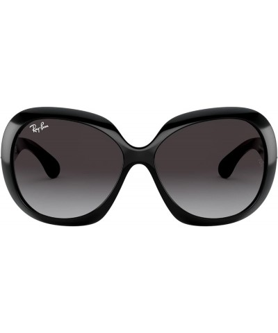 Women's RB4098 Jackie Ohh Ii Butterfly Sunglasses Black/Light Grey Gradient Dark Grey $61.09 Aviator