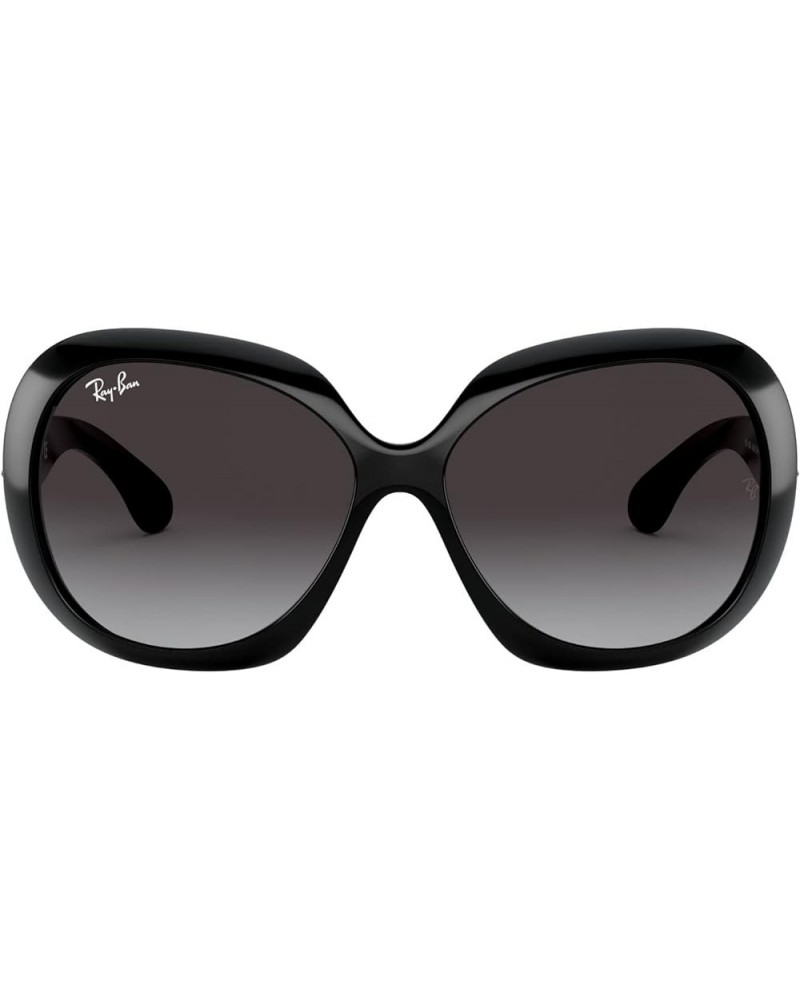 Women's RB4098 Jackie Ohh Ii Butterfly Sunglasses Black/Light Grey Gradient Dark Grey $61.09 Aviator