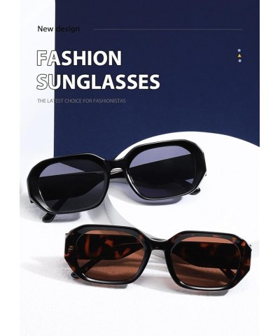 Cat Eye Small Frame Fashion Men and Women Retro Sunglasses (Color : D, Size : 1) 1 E $14.41 Designer