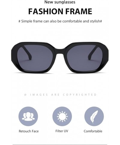 Cat Eye Small Frame Fashion Men and Women Retro Sunglasses (Color : D, Size : 1) 1 E $14.41 Designer