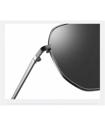 Men's Polarized HD Metal Outdoor Driver Sunglasses Sunglasses Womens (Color : Navy, Size : Medium) Medium Khaki $24.81 Designer