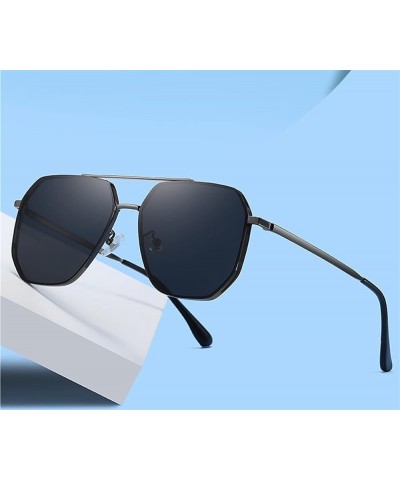 Men's Cycling Metal Polarized Driving Driver Sunglasses (Color : B, Size : 1) 1A $30.33 Designer