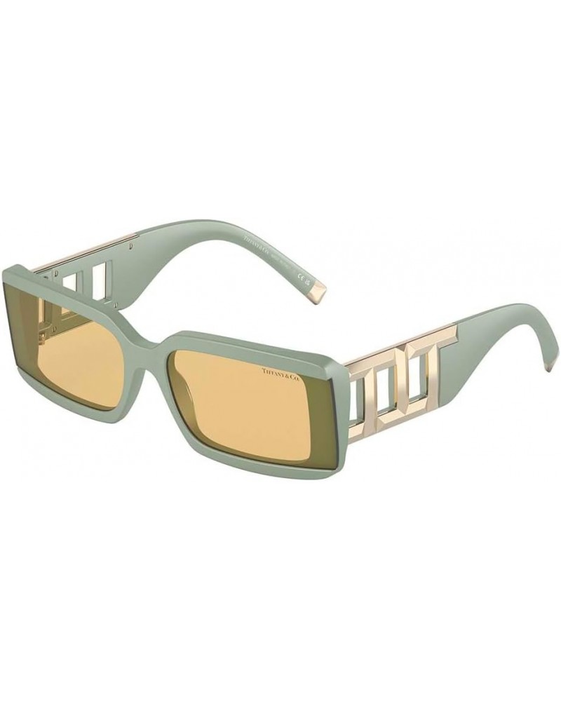 Sunglasses Tiffany TF 4197 8365/8 Matte Sage Green Light Yellow $78.75 Rectangular