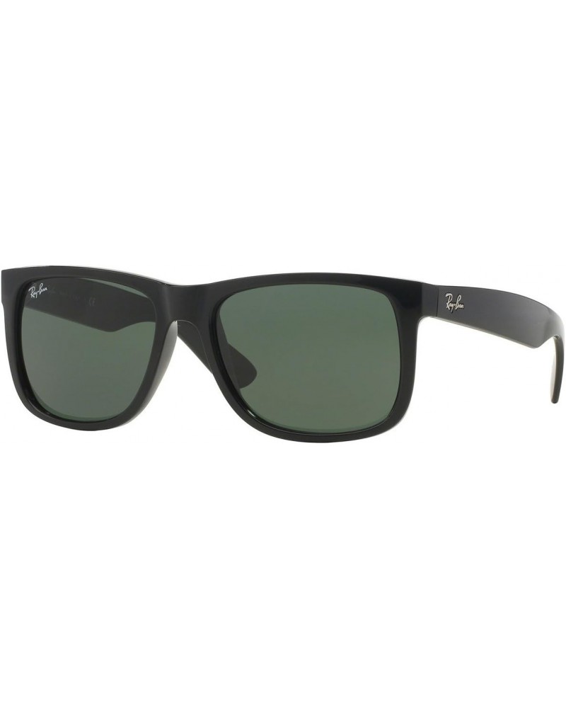 Justin RB4165 Unisex Classic Sunglasses (54 mm, Shiny Black Frame) Ê $60.40 Aviator