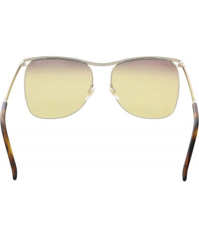 Yellow Gradient Square Ladies Sunglasses GG0820S-003 63 $105.35 Square