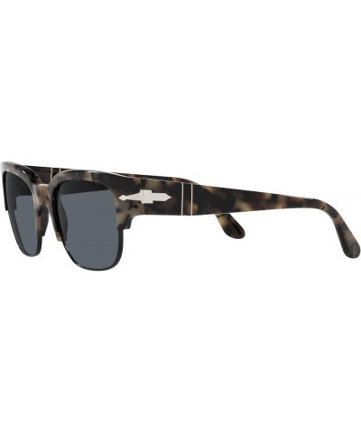 Po3319s Square Sunglasses Brown Tortoise/Blue $203.72 Square