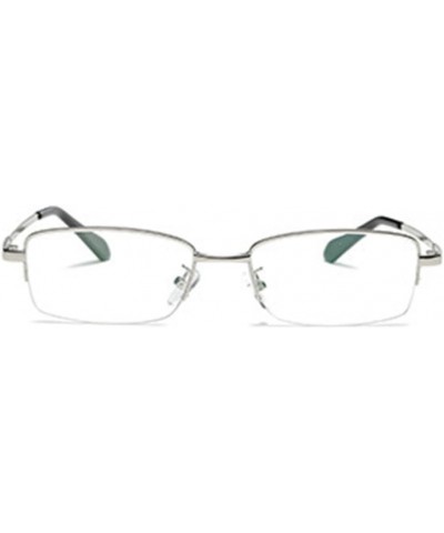 Nearsighted Myopia Glasses Reading Business Eyeglasses Prescription Eyewear Frames Eg003/Silver Non-Prescription $14.24 Recta...