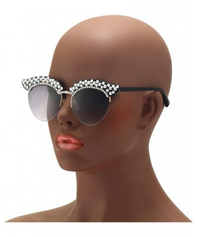 Woman Prom Party Outdoor Vacation Beach Driving Decorative Sunglasses A $20.78 Designer