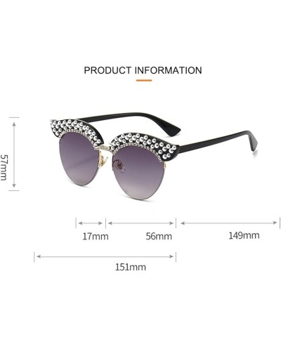 Woman Prom Party Outdoor Vacation Beach Driving Decorative Sunglasses A $20.78 Designer