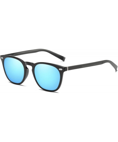 Polarized Sunglasses Men, Retro Sun Glasses for Men Women, UV400 Protection for Driving Fishing Blue $9.00 Round