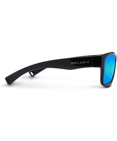 Ballyhoo - Polarized Mineral Glass Fishing Sunglasses Black - Blue $79.56 Designer