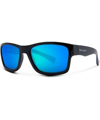 Ballyhoo - Polarized Mineral Glass Fishing Sunglasses Black - Blue $79.56 Designer