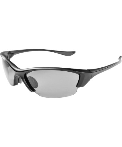 Polarized TRPL27 Sunglasses with Flexframe TR90 Unbreakable Super Light Gunmetal Grey $13.24 Sport