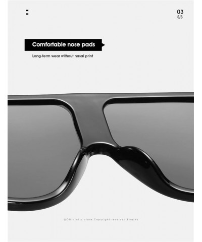 Large Frame Fashion Men and Women Outdoor Decorative Sunglasses (Color : 2, Size : 1) 1 7 $14.10 Designer