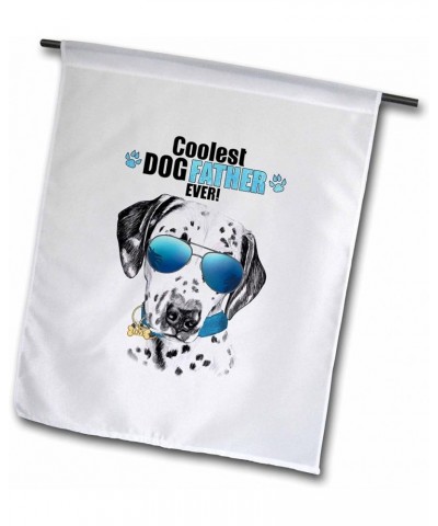 Add Cool Sunglasses to a Sweet Dalmatian Dog for Dog Lover Dads - Flags (fl-381585-1) 18 x 27 inch Garden Flag $9.64 Designer