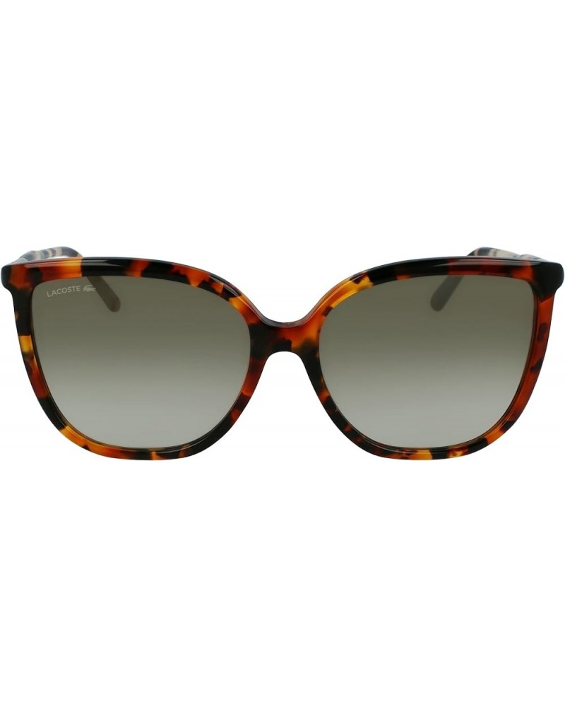 Women's L963s Butterfly Sunglasses Light Havana $29.72 Butterfly