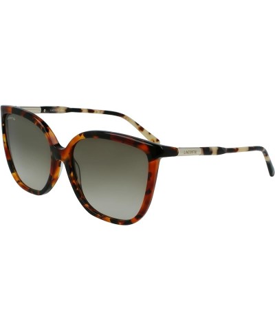 Women's L963s Butterfly Sunglasses Light Havana $29.72 Butterfly